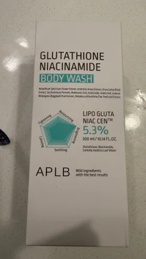 APLB Glutathione Niacinamide Body Wash 10.14 fl. oz.(300ml)