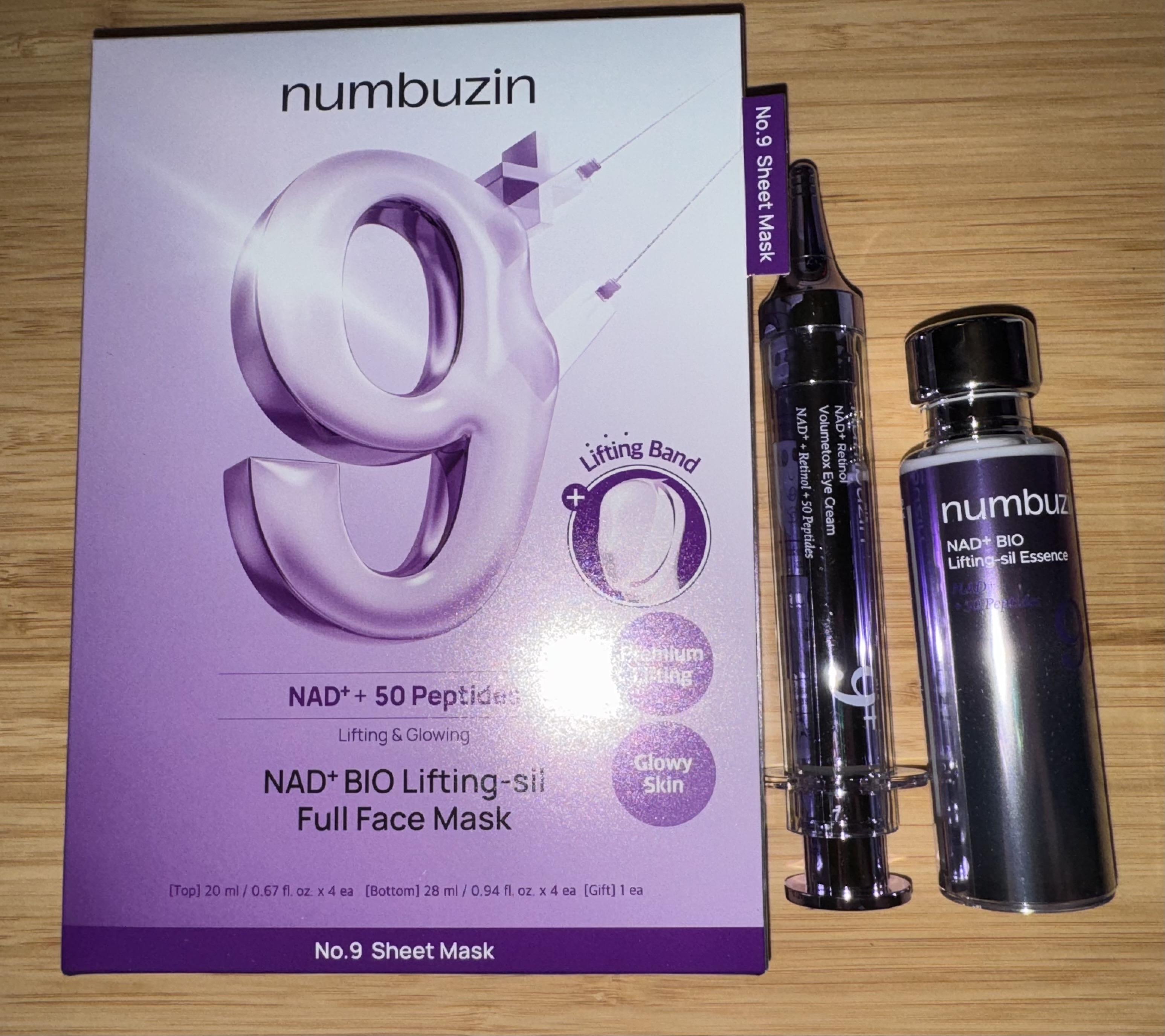 numbuzin No.9 NAD+ Retinol Volumetox Eye Cream 0.33 fl. oz.(10ml